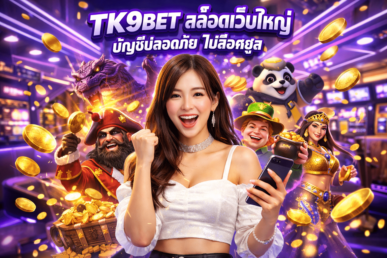 TK9BET สล็อตเว็บใหญ่ บัญชีปลอดภัย ไม่ล็อคยูส